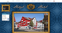Desktop Screenshot of hetzel-hotel-stuttgart.de